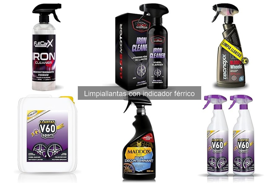 Guía de compra: limpiadores de llantas con indicador férrico