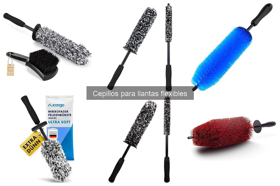 Guía de compra: Mejor cepillo para llantas flexibles