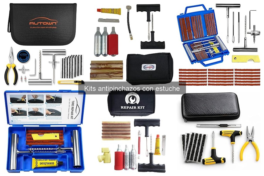 Guía de compra: Mejores kits antipinchazos con estuche