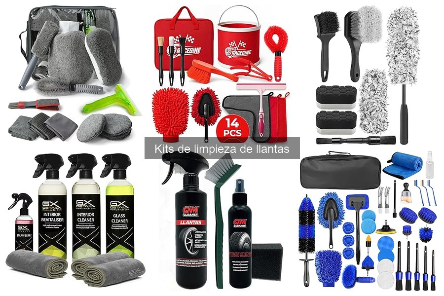 Guía de compra: ¿Qué buscar en un kit de limpieza de llantas?