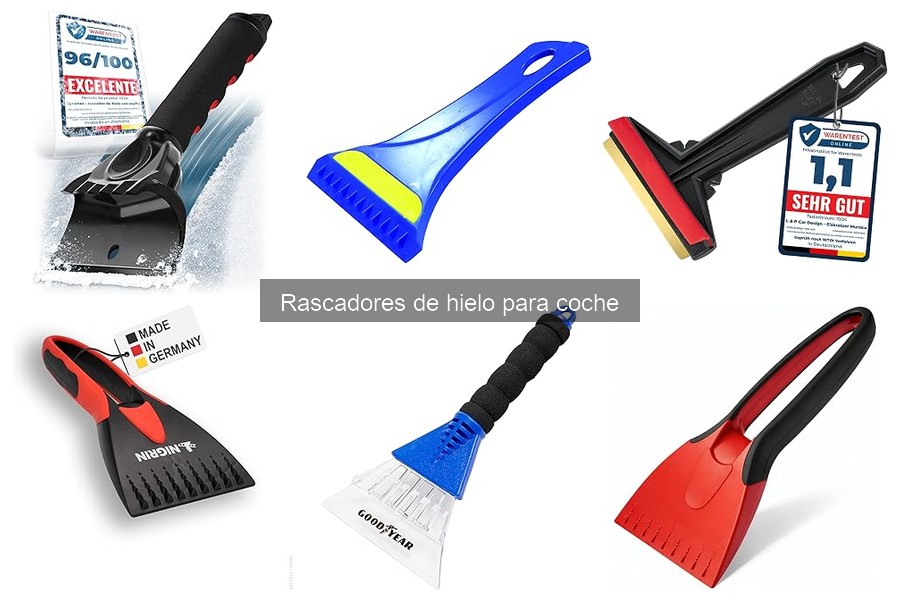 Guía de compra: Rascadores de hielo para coche