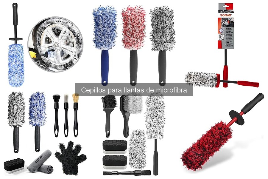 Guía del mejor cepillo de microfibra para llantas de coches deportivos
