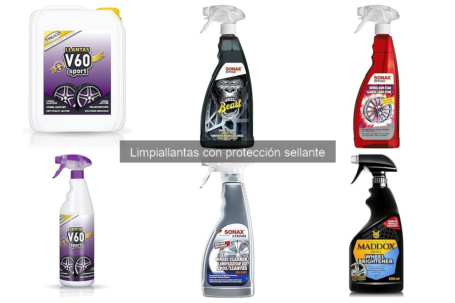 Guía para elegir el mejor limpiallantas con protección sellante