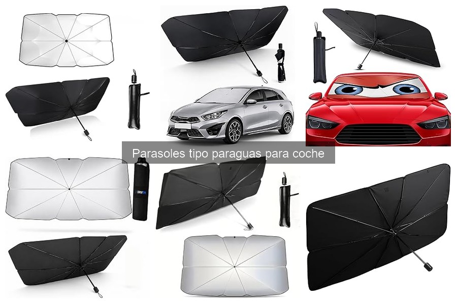 Guía para elegir el parasol tipo paraguas perfecto para tu coche