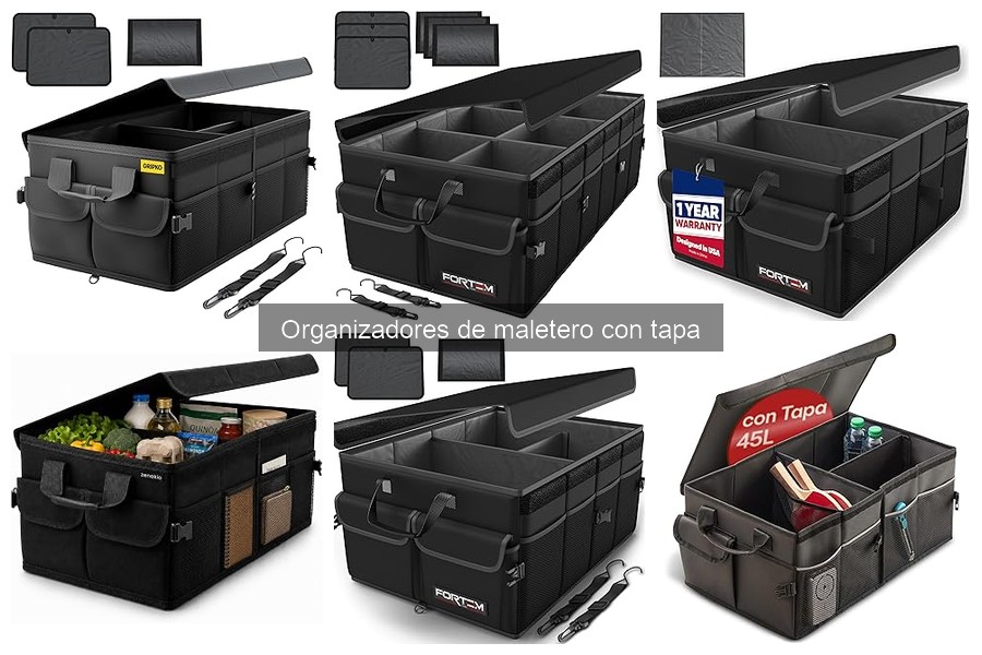 Ideas Creativas para Usar Organizadores de Maletero con Tapa