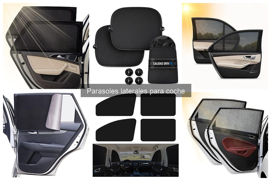 Impacto ambiental de los parasoles laterales para coche