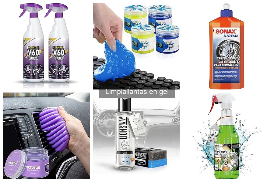 Ingredientes de limpiallantas en gel: ¿son seguros para ti?