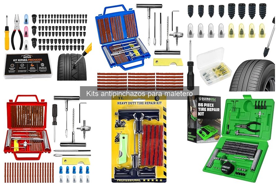 Instrucciones para usar un kit antipinchazos correctamente