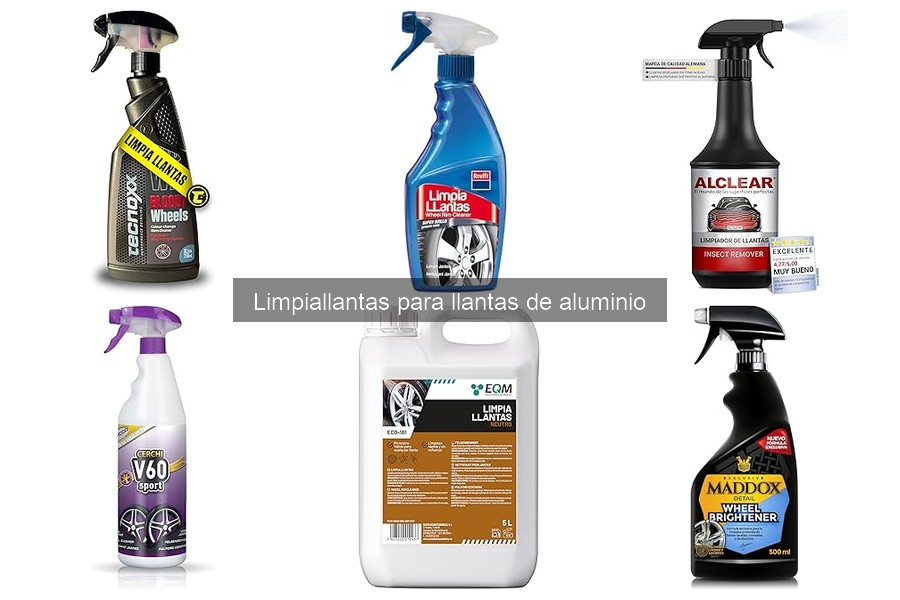 Limpiadores de llantas de aluminio: ¿qué son y para qué sirven?