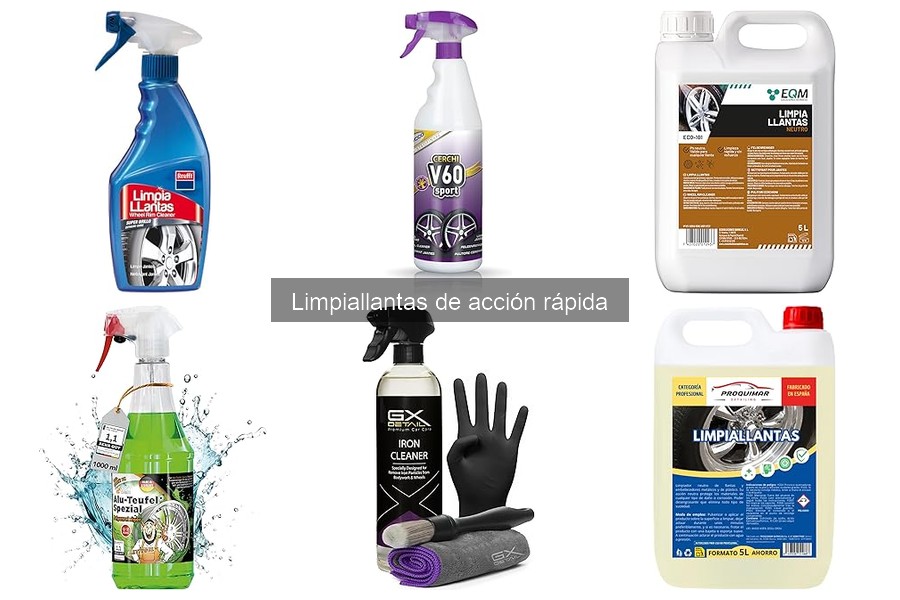Limpiallantas de Acción Rápida para Aleación: Seguridad y Efectividad