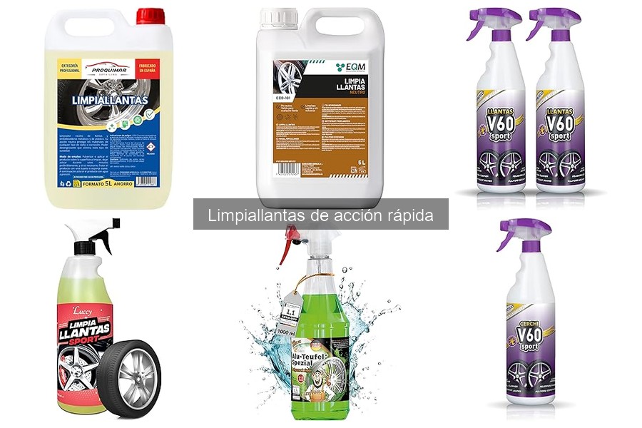 Limpiallantas de acción rápida: precios y dónde comprarlos