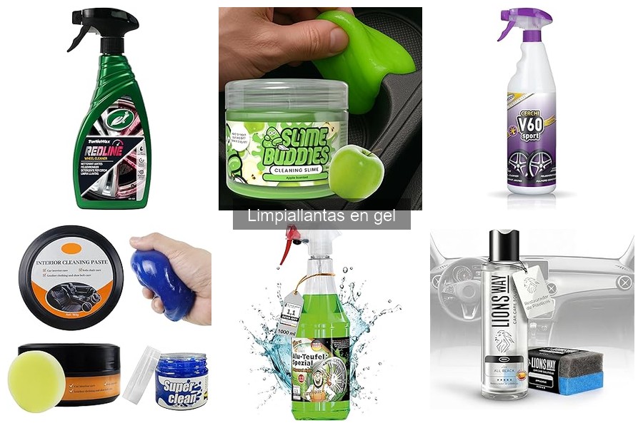 Limpiallantas en gel: ¿Dónde comprarlos al mejor precio?