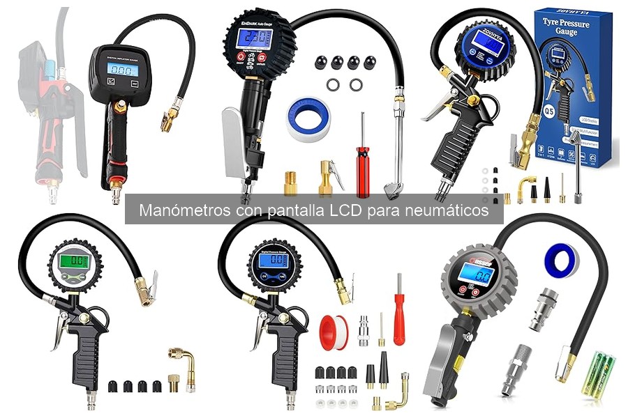 Manómetro LCD para Neumáticos: ¿Qué es y cómo funciona?
