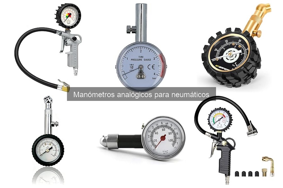 Manómetros analógicos para neumáticos: ¿Qué son y cómo funcionan?
