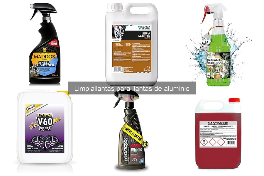 Mantén tus llantas de aluminio como nuevas: consejos y limpiadores