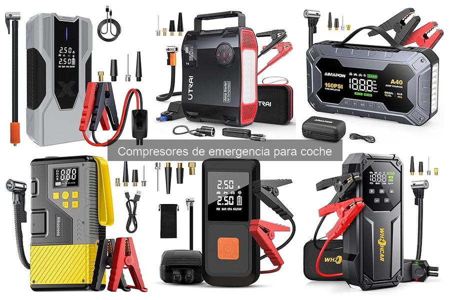 Mantenimiento de Compresores de Emergencia para Coche
