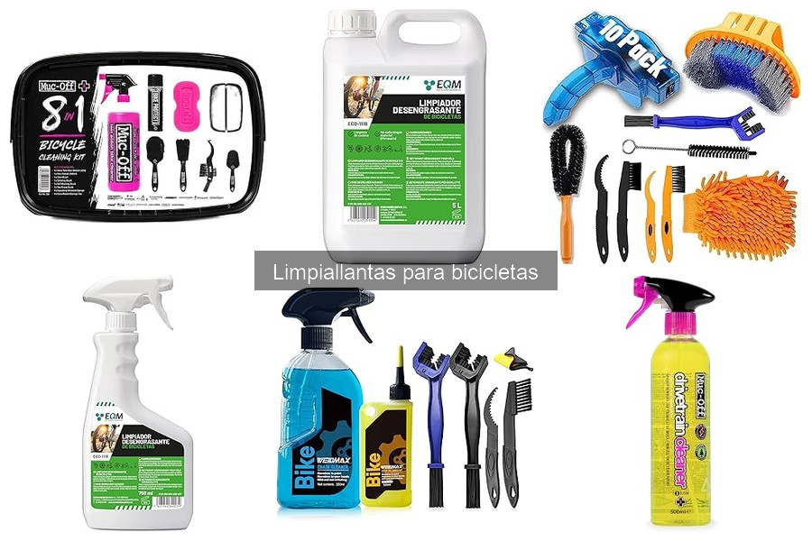 Mantenimiento de llantas de bicicleta tras su limpieza