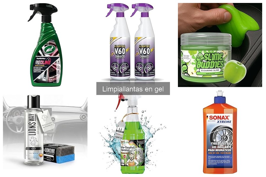 Mantenimiento de llantas después de usar limpiallantas en gel
