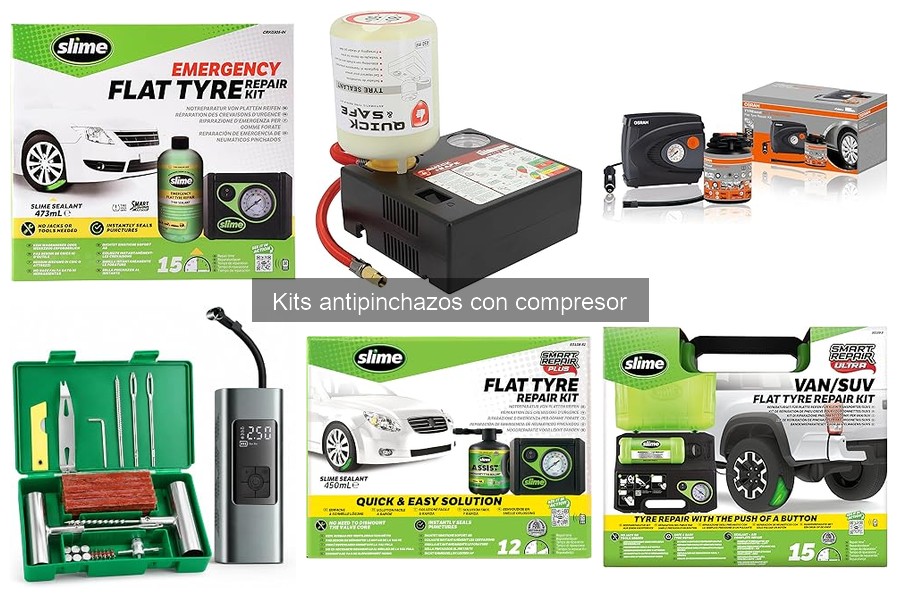 Mantenimiento efectivo de tu kit antipinchazos con compresor