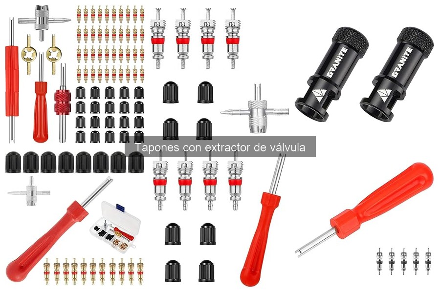 Mantenimiento y limpieza de tapones con extractor de válvula