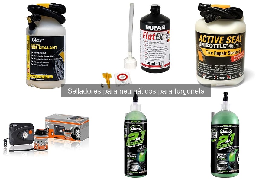Mejor sellador para neumáticos de furgonetas en condiciones extremas