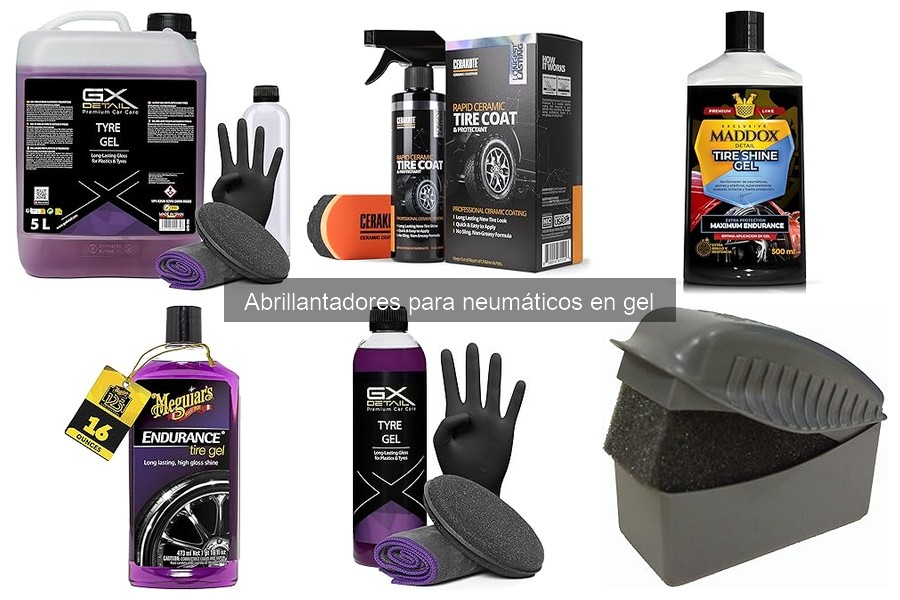 Mejores abrillantadores para neumáticos en gel 2023