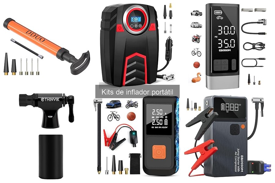 Mejores accesorios para kits de inflador portátil