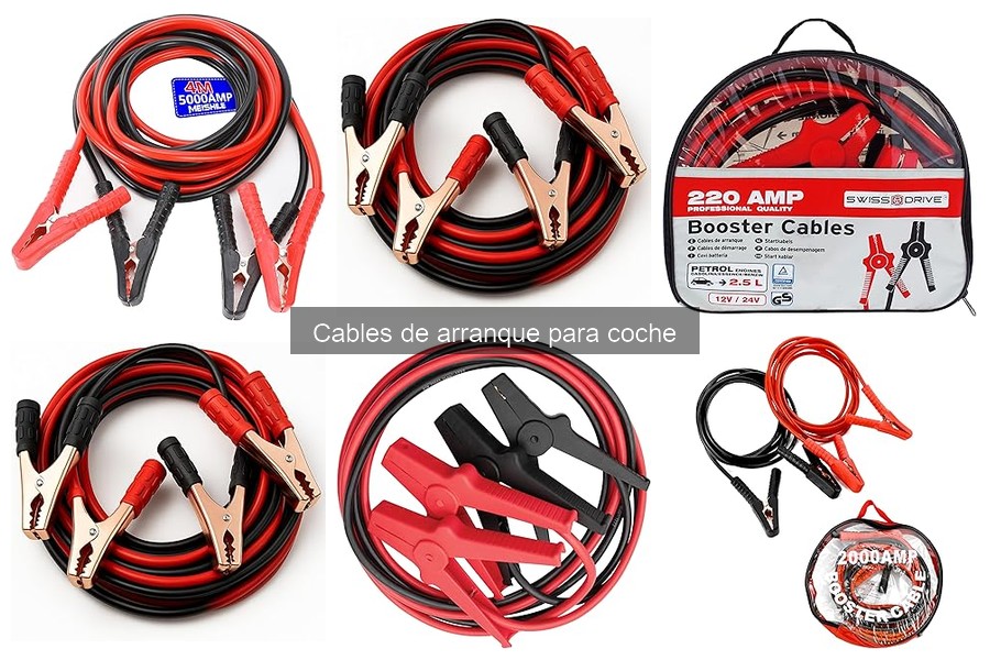 Mejores cables de arranque para coches pequeños: comparativa