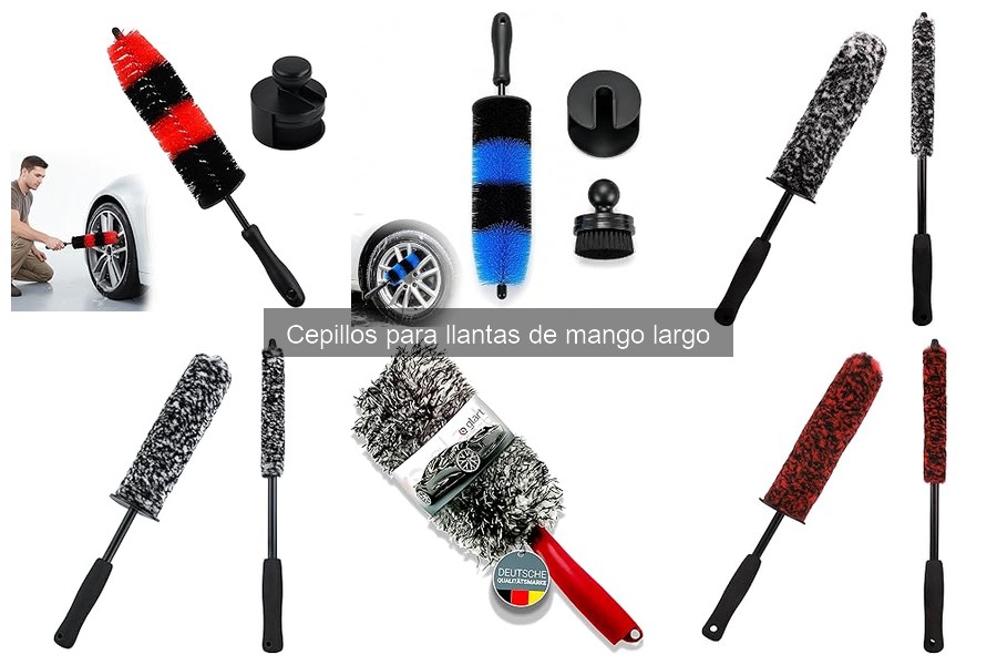 Mejores Cepillos para Llantas de Mango Largo del Mercado