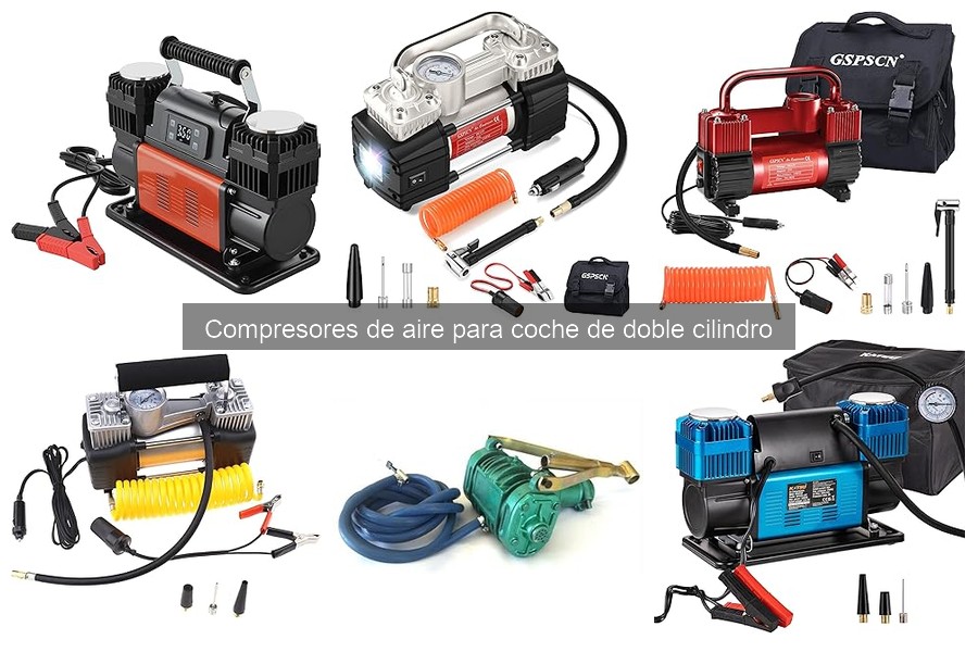 Mejores compresores de aire de doble cilindro para viajes largos