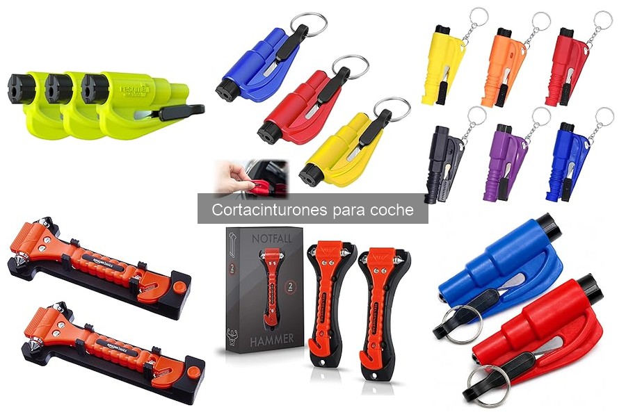 Mejores cortacinturones para coche según opiniones de usuarios