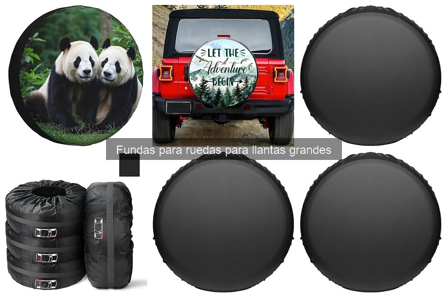 Mejores fundas para llantas grandes según el clima