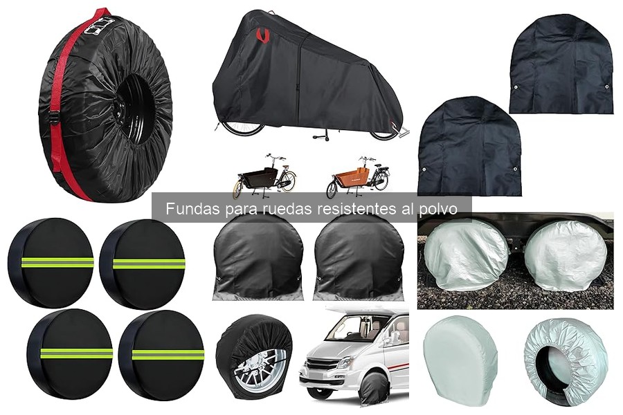 Mejores fundas para ruedas SUV resistentes al polvo