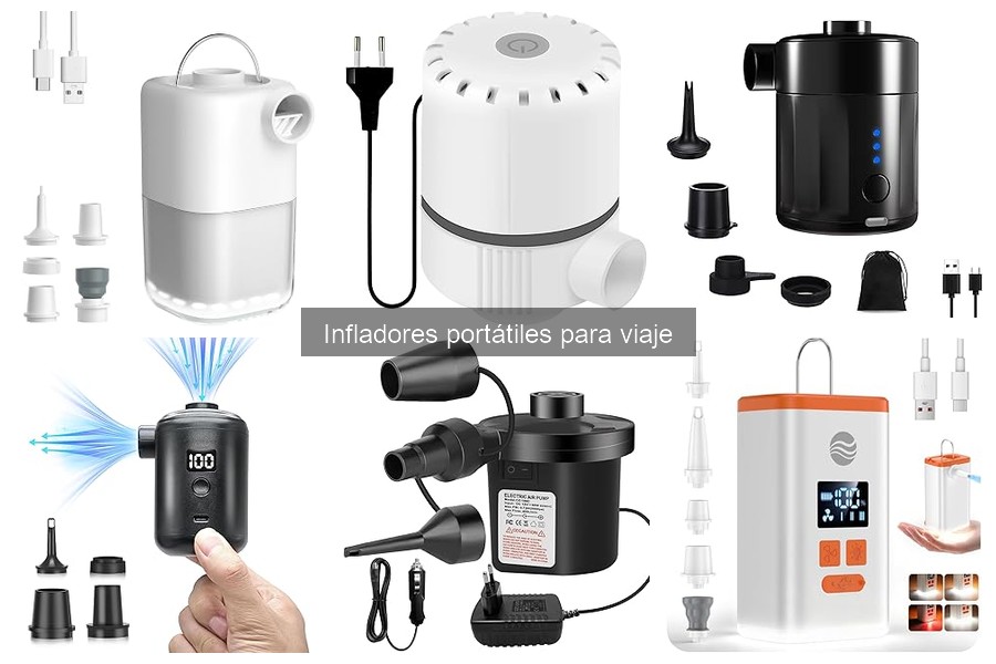 Mejores infladores portátiles para viajes en 2023