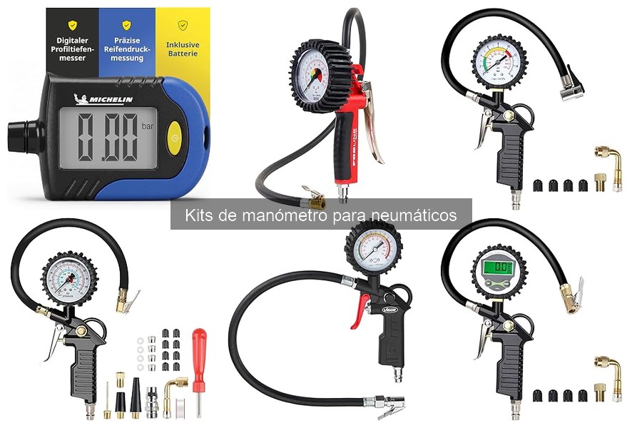 Mejores kits de manómetro para neumáticos en 2023