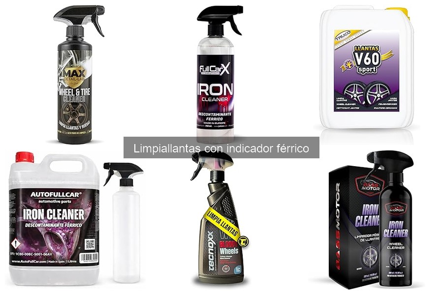 Mejores limpiadores de llantas con indicador férrico 2023