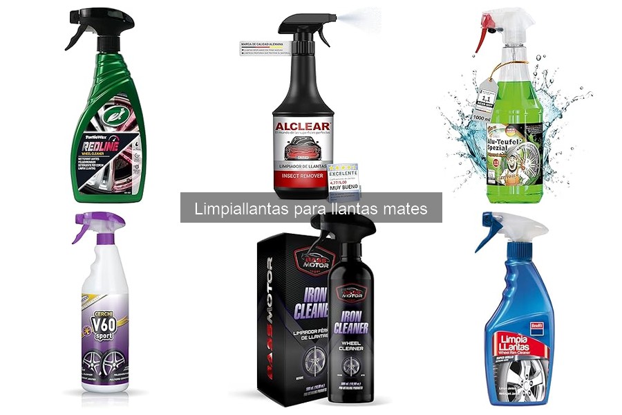 Mejores limpiallantas mates en 2023: Top recomendaciones