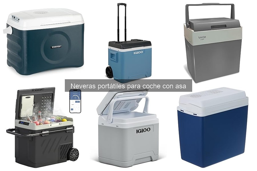 Mejores marcas de neveras portátiles para coche con asa