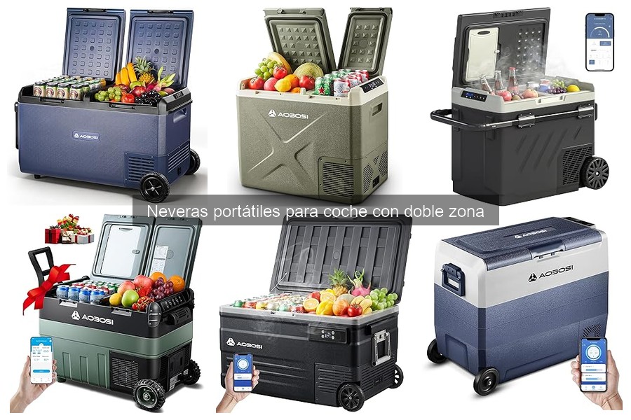Mejores neveras portátiles de doble zona para familias