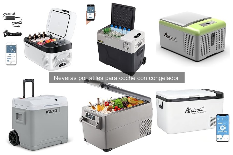 Mejores neveras portátiles para coche con congelador en 2023