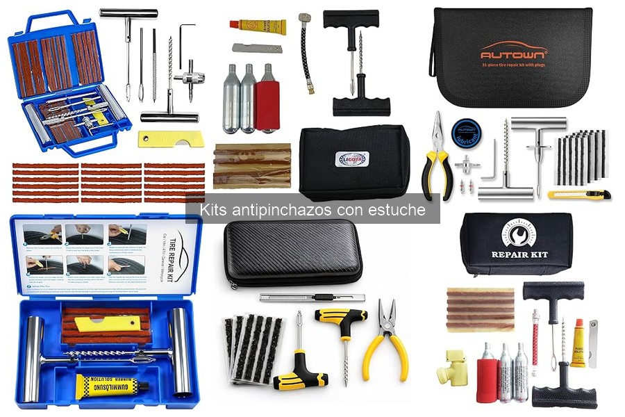 Mejores ofertas de kits antipinchazos con estuche
