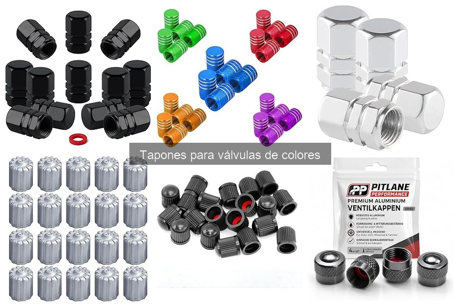 Mejores ofertas en tapones para válvulas de colores