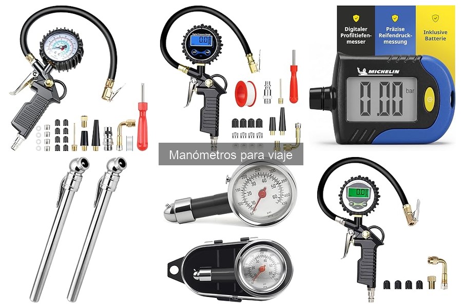 Mejores ofertas para comprar manómetros para viaje