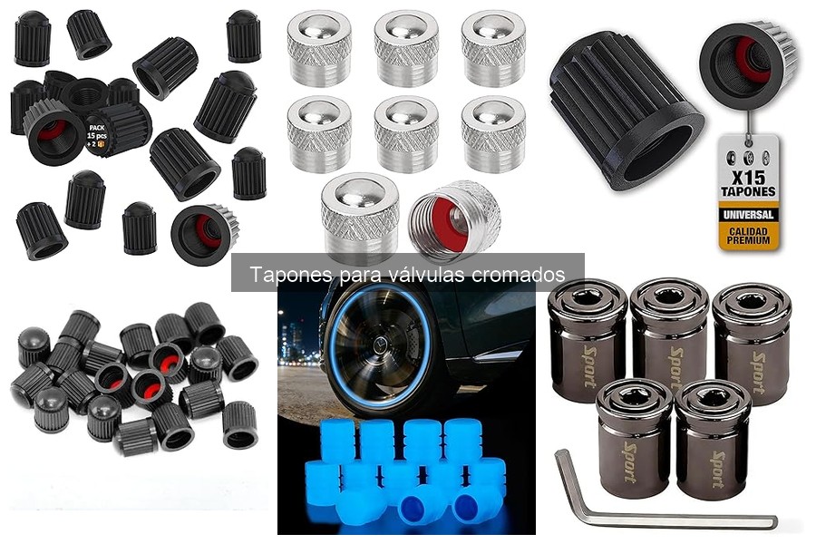 Mejores ofertas para comprar tapones cromados para válvulas