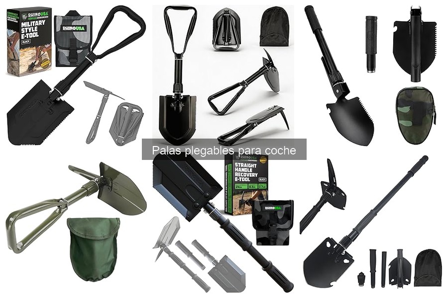 Mejores Palas Plegables para Viajes en Coche: Comparativa