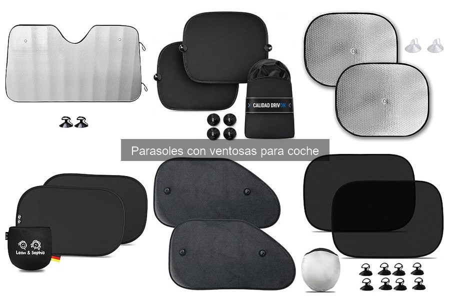Mejores parasoles con ventosas para coche en 2023