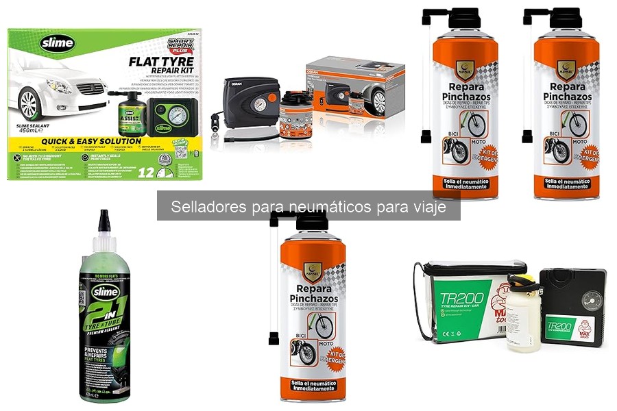 Mejores prácticas para almacenar selladores de neumáticos
