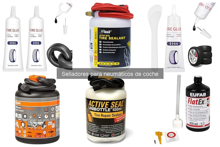 Mejores selladores para neumáticos de coche: opiniones reales
