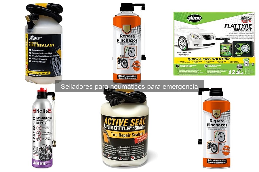 Mejores selladores para neumáticos de emergencia: comparativa