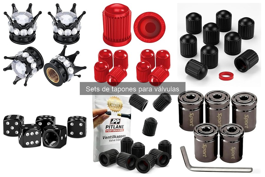 Mejores sets de tapones para válvulas para coche familiar